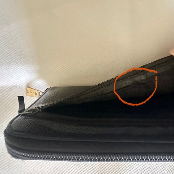 Chanel Caviar Zip Around Wallet - Picture 13 of 16